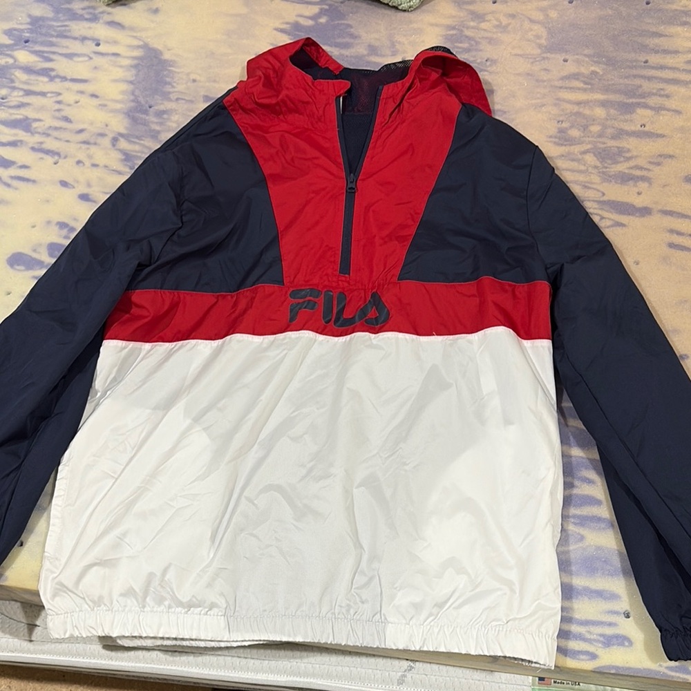 Fila Tri-Color Hooded Jacket